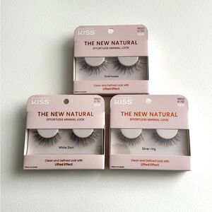KISS The New Natural Eyelash Trio Set